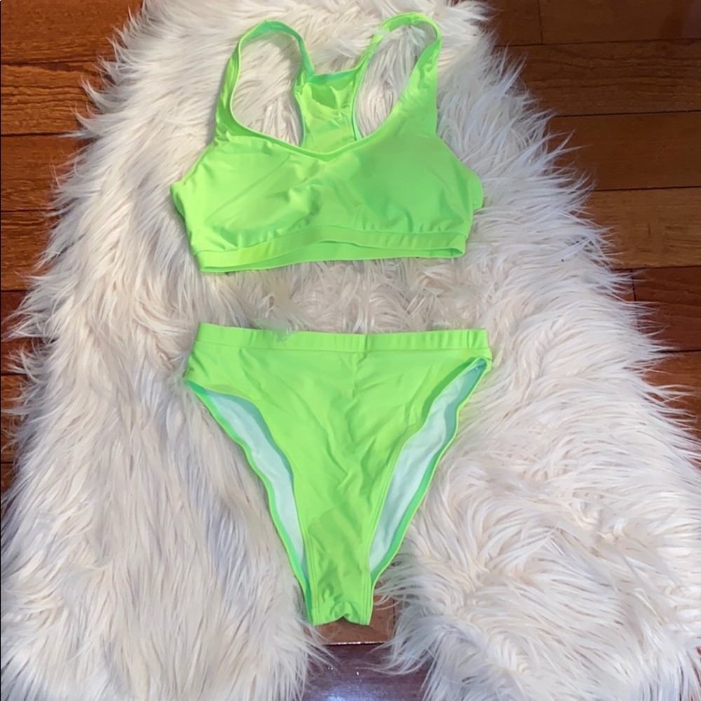 Matte Collection 2 piece high waist/leg bikini